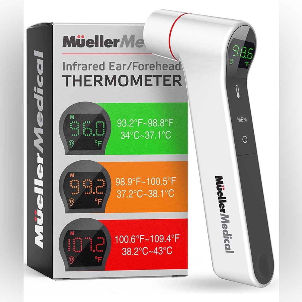 Mueller Medical Infrared Ear & Forehead Thermometer